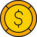 Money Coin Gold Icon