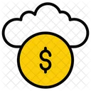 Money Cloud Dollar Icon