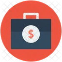 Money Suitcase Bag Icon