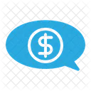 Money Business And Finance Conversation Icon