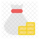 Money Bag Gold Icon