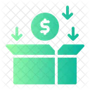 Money Box Dollar Icon