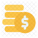 Money Coins Dollar Icon