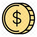 Money Dollar Coin Dollar Icon