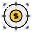 Money Target Objective Icon