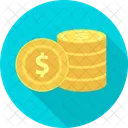 Money Coins Finance Icon