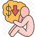 Money Loss Disappointed Icon