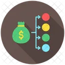 Money Allocation  Icon