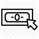 Money and arrow  Icon