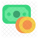 Money And Coin Cash Payment Icon