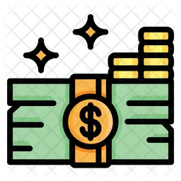 Money and coint  Icon