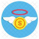 Money Angel Currency Angel Cash Angel Icon