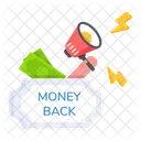 Cashback Announcement Money Back Cashback Offer Icon