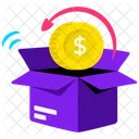 Cashback Design Back Icon