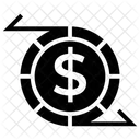 Money Back Cash Back Business Cycle Icon