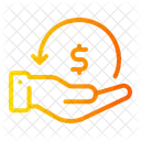 Money Back Satisfied Or Refunded Cashback Icon
