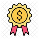Badge Dollar Badge Financial Badge Icon