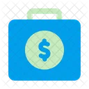 Money Bag Briefcase Money Icon