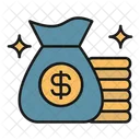 Money Bag Saving Finance Icon