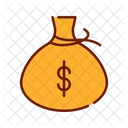 Money Bag Cash Currency Bag Icon