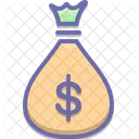 Money Bag Cash Icon