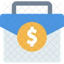 Case Money Bag Briefcase Icon