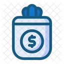 Money Bag Business Manager Icon