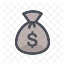 Finance Coin Money Bag Icon