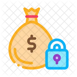 Money Bag Security  Icon