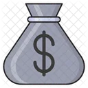 Dollar Bag Saving Icon