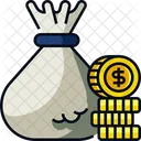 Money Bag Finance Dollar Icon