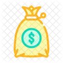 Money Bag Color Icon