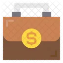 Briefcase Baggage Money Icon