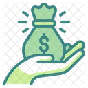 Money Bag Money Sack Hand Icon