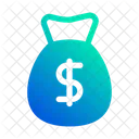 Money Bag Cash Earning Icon