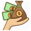 Money Bag Money Earn Icon