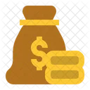 Money Bag Prize Cash Icon
