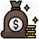 Money Bag Currency Bank Icon