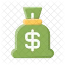 Money Bag Accounting Bank Icon
