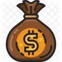 Money Bag Dollar Cash Icon