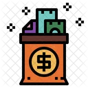 Money Bag Bank Currency Icon