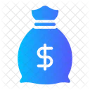 Money Bag Budget Profit Icon