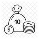 Finance Icon Pack Bag Money Icon