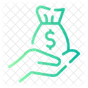 Money Bag Charity Donation Icon