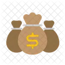 Money Bag Dollar Bag Icon