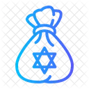 Money Bag Jewish Tradition Icon