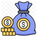 Money Bag Sign Icon