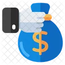Money Bag Dollar Sack Finance Icon