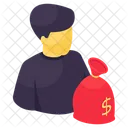 Money Bag Dollar Sack Finance Icon