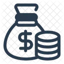 Money Bag Prize Reward Icon